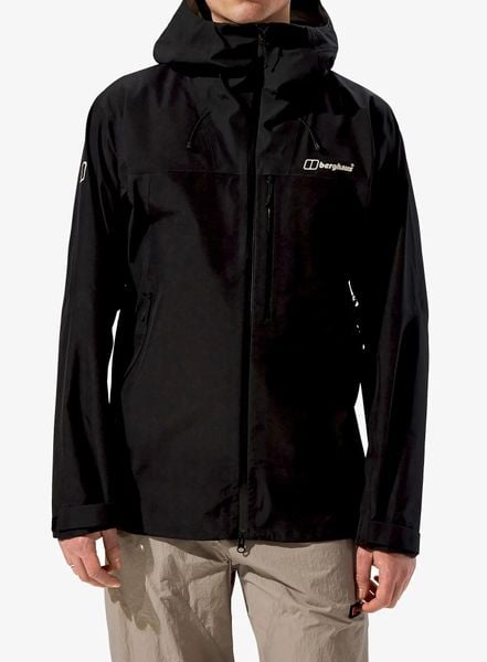 Kurtka GORE TEX męska Berghaus Ridge-Seeker GTX Jacket. Czarne kurtki Berghaus, l, bez wzorów, z gore-texu, bez kaptura. Za 1,506.99 zł.