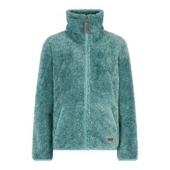 Dziewczęcy polar rozpinany na całej długości Protest Riri. Niebieskie bluzy z polaru Protest, na zimę, bez wzorów, z polaru, bez kaptura. Za 245.00 zł.