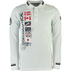 Koszulka polo "Kerabati" w kolorze białym. Koszulki polo marki Geographical Norway Men. W wyprzedaży za 99.95 zł.