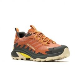 Buty trekkingowe męskie Merrell Moab Speed 2 Gtx. Buty trekkingowe Merrell, bez wzorów, z materiału, bez zapięcia, trekkingowe. Za 906.00 zł.