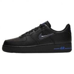 Buty do chodzenia męskie Nike Air Force 1 Jewel. Czarne buty sportowe casual Nike, bez wzorów, z materiału, bez zapięcia, nike air force. Za 715.00 zł.
