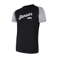 SENSOR Termoaktywna koszulka męska MERINO ACTIVE PT TEE SS-S-Grafitowy. Szare bielizna termoaktywna Sensor, l, bez wzorów, z materiału, bez ramiączek, do biegania. Za 104.90 zł.