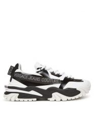 Versace Jeans Couture Sneakersy 78YA3SI8 Biały. Białe buty sportowe casual Versace Jeans Couture, bez wzorów, z jeansu, bez zapięcia. Za 1,589.00 zł.