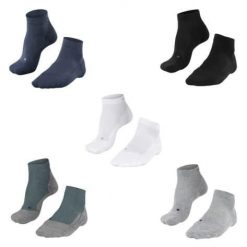 Skarpetki Falke GO2 Szorty. Szare skarpety Falke, bez wzorów, z bawełny. Za 137.00 zł.