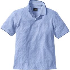 Shirt polo w delikatny wzór Regular Fit bonprix kobaltowy w kropki. Koszulki polo marki bonprix, w kropki, polo. Za 59.99 zł.