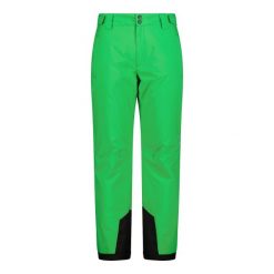Spodnie narciarskie z tkaniny żakardowej CMP. Zielone spodnie narciarskie i snowboardowe CMP, m, bez wzorów, z tkaniny, narciarskie. Za 415.50 zł.