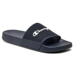 Klapki Champion Daytona Slide S22316.BS501 niebieskie. Niebieskie klapki z materiału. Za 243.81 zł.