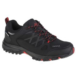 Buty trekkingowe męskie, Campus Rimo 2.0. Czarne buty turystyczne Campus, bez wzorów, z materiału, przed kostkę, bez zapięcia, trekkingowe. Za 244.99 zł.