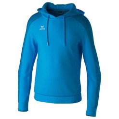 Bluza z kapturem Erima Evo Star. Niebieskie bluzy z kapturem Erima, m, bez wzorów, z kapturem. Za 239.50 zł.