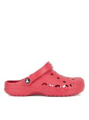Crocs Klapki BAYA 10126-6EN Czerwony. Czerwone klapki Crocs, z materiału. Za 199.99 zł.