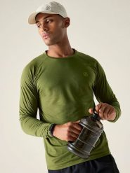 Dare 2b Koszulka trekkingowa "Agile" w kolorze zielonym rozmiar: 3XL. Zielone t-shirty sportowe Dare 2B, bez wzorów, z materiału, bez ramiączek, outdoorowe. Za 65.54 zł.