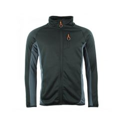 Kurtka polarshell Peak Mountain. Czarne kurtki Peak Mountain, bez wzorów, bez kaptura. W wyprzedaży za 217.00 zł.