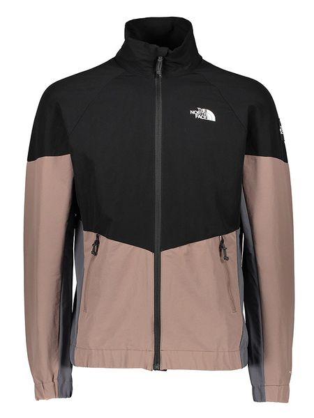 The North Face Kurtka funkcyjna "Track Top" w kolorze beżowo-czarnym rozmiar: S. Brązowe kurtki outdoor i hardshell The North Face, s, bez wzorów, bez kaptura. Za 228.92 zł.
