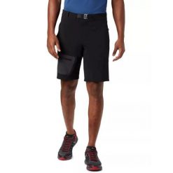 Szorty męskie Columbia Titan Pass z boczną kieszenią. Czarne szorty Columbia, m, bez wzorów, z elastanu, sportowe. Za 339.00 zł.