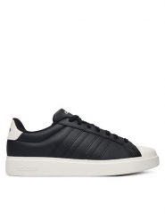 Adidas Sneakersy Streettalk JP8278 Czarny. Czarne buty sportowe casual Adidas, bez wzorów, ze skóry, bez zapięcia. Za 279.99 zł.