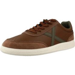 Buty MUNICH SPORT RUMBA 34 Brązowy. Brązowe buty turystyczne munich, bez wzorów, ze skóry, bez zapięcia, na fitness i siłownię. Za 318.99 zł.