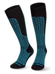 Spaio Skarpety funkcyjne "Breeze" w kolorze czarno-turkusowym rozmiar: 38-40. Czarne skarpety Spaio, bez wzorów, z materiału. Za 83.03 zł.