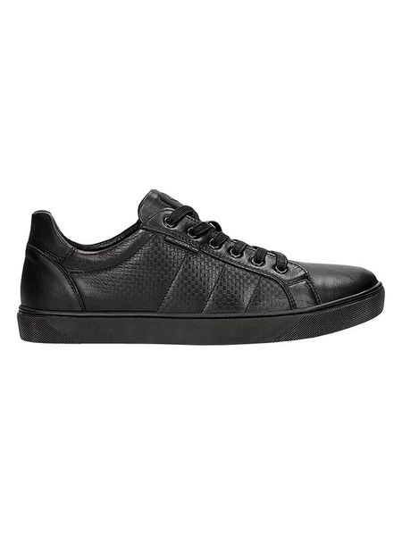 Wojas Skórzane sneakersy w kolorze czarnym rozmiar: 42. Czarne buty sportowe casual Wojas, bez wzorów, bez zapięcia. Za 281.76 zł.