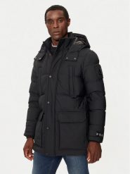Moose Knuckles Kurtka puchowa Valleyfied 2 M32MJ152 Czarny Regular Fit. Czarne kurtki Moose Knuckles, m, bez wzorów, z puchu, bez kaptura. Za 3,499.00 zł.