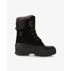 Kilpi ANTARTIC HIGH WP-M izolowane wodoodporne zimowe buty. Brązowe buty trekkingowe Kilpi, na zimę, bez wzorów, z nylonu, bez zapięcia, trekkingowe. Za 422.05 zł.