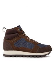Merrell Sneakersy Alpine Sneaker Mid Plr Wp 2 J004295 Brązowy. Brązowe buty sportowe casual Merrell, bez wzorów, ze skóry, bez zapięcia. Za 339.99 zł.