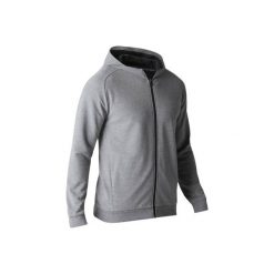 Bluza na zamek z kapturem Gym & Pilates 500 męska. Bluzy z kapturem marki DOMYOS. W wyprzedaży za 49.99 zł.