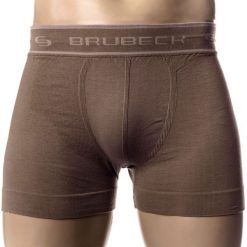 Brubeck Bokserki męskie Comfort Cotton brązowe r. S (BX00501). Bokserki marki Brubeck. Za 31.77 zł.