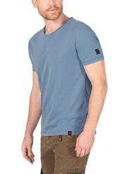 Timezone Koszulka w kolorze błękitnym rozmiar: 3XL. Niebieskie bezrękawniki Timezone, xl, bez wzorów, z bawełny, bez kołnierzyka, bez ramiączek. Za 44.09 zł.
