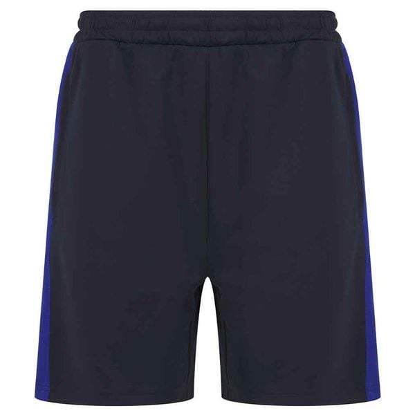 Spodenki Z Dzianiny Z Kieszenią Dla Dorosłych Unisex. Niebieskie szorty FINDEN & HALES, s, bez wzorów, z dzianiny, sportowe. Za 108.99 zł.