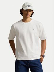 Polo Ralph Lauren T-Shirt 710A12979007 Biały Regular Fit. Białe koszulki polo Polo Ralph Lauren, m, bez wzorów, z bawełny, bez kołnierzyka, bez ramiączek. Za 419.99 zł.