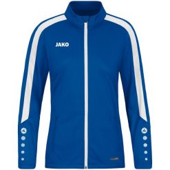 Poliestrowa bluza dresowa Jako Power. Niebieskie bluzy z kapturem JAKO, xl, bez wzorów, z dresówki, z kapturem. Za 325.00 zł.