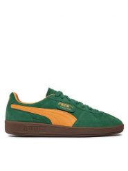 Puma Sneakersy Palermo 396463 05 Zielony. Zielone buty sportowe casual Puma, bez wzorów, ze skóry, bez zapięcia. Za 279.99 zł.