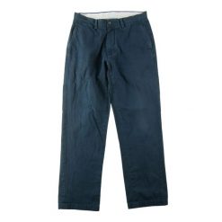Spodnie męskie klasyczne Polo Ralph Lauren. Niebieskie sztyblety RALPH LAUREN, bez wzorów, z tkaniny, bez obcasa, bez zapięcia. Za 170.36 zł.