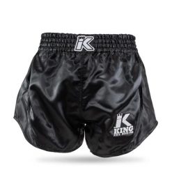 Spodenki do boksu tajskiego King Pro Boxing Retro Hybrid 1. Czarne szorty KING PRO BOXING, xl, bez wzorów, retro. Za 254.00 zł.