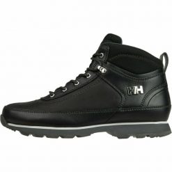 Buty trekkingowe męskie Helly Hansen Calgary Jet Black 991. Czarne buty trekkingowe Helly Hansen, bez wzorów, z materiału, bez zapięcia. Za 652.00 zł.