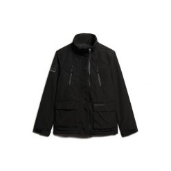 Kurtka wodoodporna Superdry Ultimate. Czarne kurtki przeciwdeszczowe Superdry, m, bez wzorów, bez kaptura. W wyprzedaży za 545.85 zł.