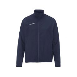 Kurtka z dresu Craft Rush 2.0. Czarne kurtki Craft, xl, bez wzorów, z dresówki, bez kaptura. Za 276.45 zł.