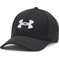 Czapka Under Armour Blitzing. Białe czapki z daszkiem Under Armour, bez wzorów, z materiału. Za 162.00 zł.