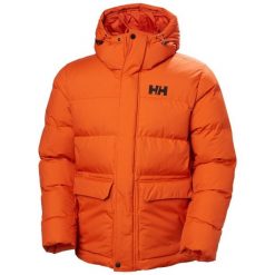 Kurtka puchowa Helly Hansen Nordic. Brązowe kurtki Helly Hansen, na zimę, m, bez wzorów, z materiału, bez kaptura. Za 1,351.55 zł.