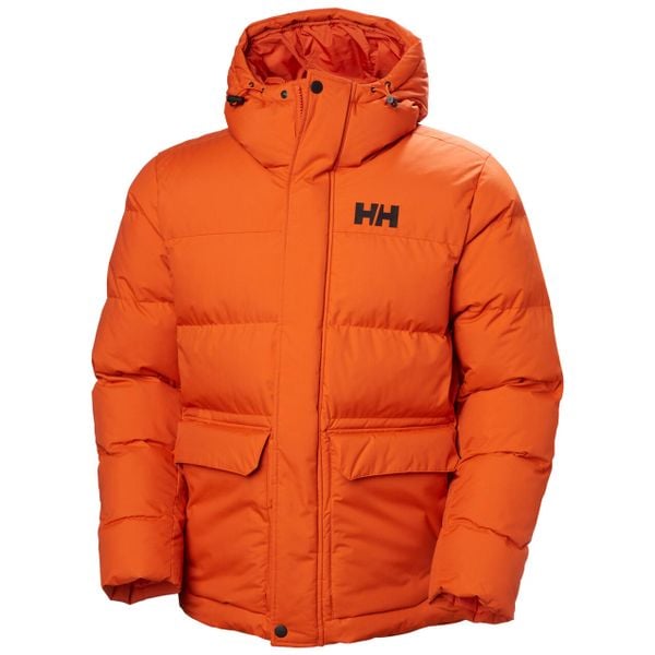 Kurtka puchowa Helly Hansen Nordic. Czarne kurtki Helly Hansen, na zimę, m, bez wzorów, z materiału, bez kaptura. Za 838.60 zł.