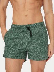 EA7 Emporio Armani Szorty kąpielowe 7M001677 AF21249 M7130 Zielony Regular Fit. Zielone kąpielówki EA7 Emporio Armani, l, bez wzorów, z syntetyku. Za 329.99 zł.