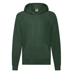 Lekka Męska Bluza Z Kapturem. Zielone bluzy z kapturem Fruit of the Loom, l, bez wzorów, z kapturem. Za 73.99 zł.