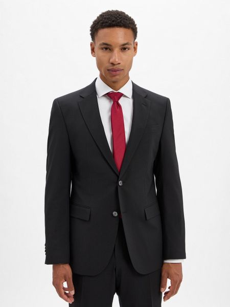 BOSS kurtka modułowa z wełny dziewiczej - Jasper Mężczyźni Regular Fit wełna ze strzyży niebieski, 27. Niebieskie kurtki Boss, m, bez wzorów, z wełny, bez kaptura. Za 1,499.95 zł.