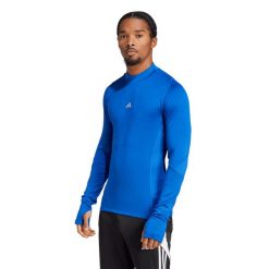 Bielizna Górna Adidas Sport Tf Cr Ls Tee M Dorośli. Niebieskia bielizna termoaktywna Adidas, na zimę, m, bez wzorów, z elastanu, bez ramiączek, na fitness i siłownię. Za 221.10 zł.