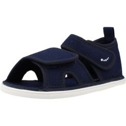 Sandały BLANDITOS COLISABD Niebieski. Niebieskie sandały BLANDITOS BY CRIO'S, z tkaniny, bez zapięcia. Za 114.99 zł.