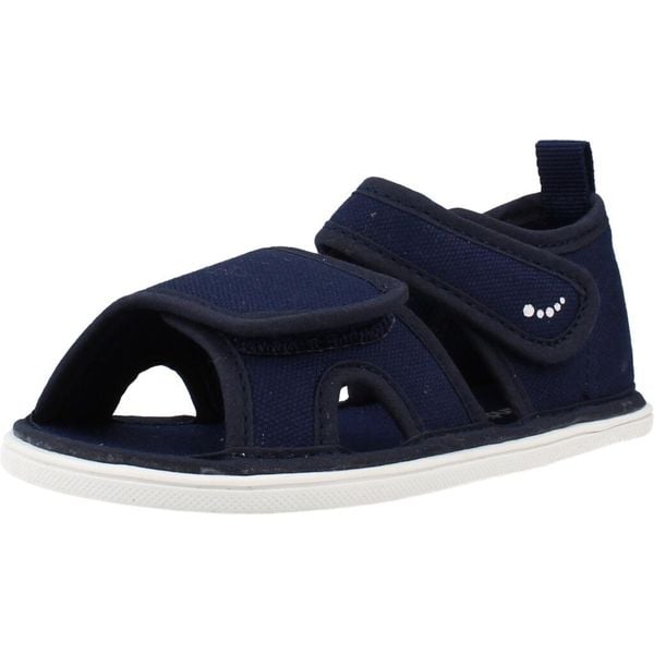 Sandały BLANDITOS COLISABD Niebieski. Niebieskie sandały BLANDITOS BY CRIO'S, z tkaniny, bez zapięcia. Za 114.99 zł.