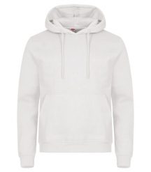 Clique Bluza z kapturem Miami z bawełny i poliestru z recyklingu – Off White. Białe bluzy z kapturem CLIQUE, s, bez wzorów, z bawełny, z kapturem. Za 172.75 zł.