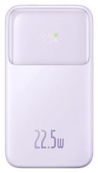 Baseus Comet 10000mAh USB do USB-C, 22.5W (fioletowy). Fioletowe powerbanki . Za 129.90 zł.
