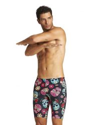 Arena Kąpielówki w kolorze czarnym ze wzorem rozmiar: 6. Czarne kąpielówki Arena, bez wzorów, z materiału. Za 100.99 zł.