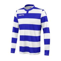 Dżersej z długim rękawem Macron kepler. Białe bluzki z długim rękawem Macron, bez wzorów, z dżerseju, bez kołnierzyka, bez ramiączek. Za 220.50 zł.